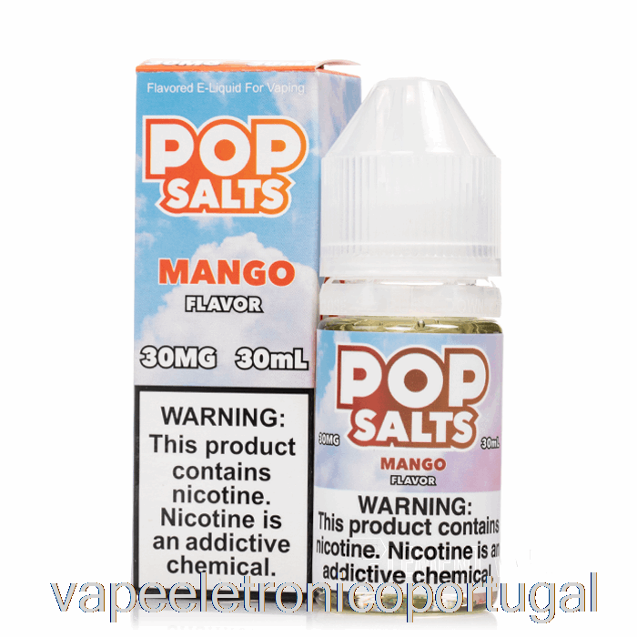 Vape Eletrônico Manga - Sais Pop - 30ml 30mg